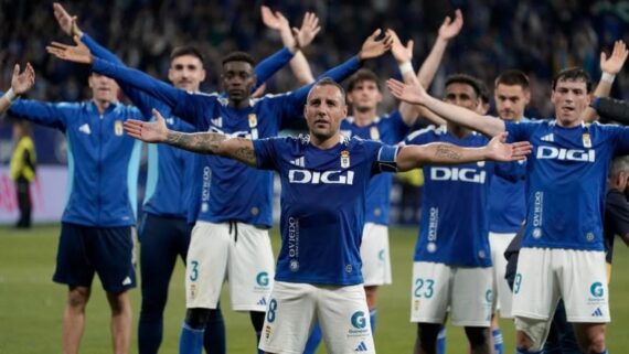 Oviedo está de volta à elite do Campeonato Espanhol (foto: Divulgação/Real Oviedo)